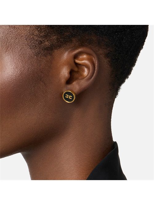 Orecchini con logo ELISABETTA FRANCHI | OR51A61E2/U95